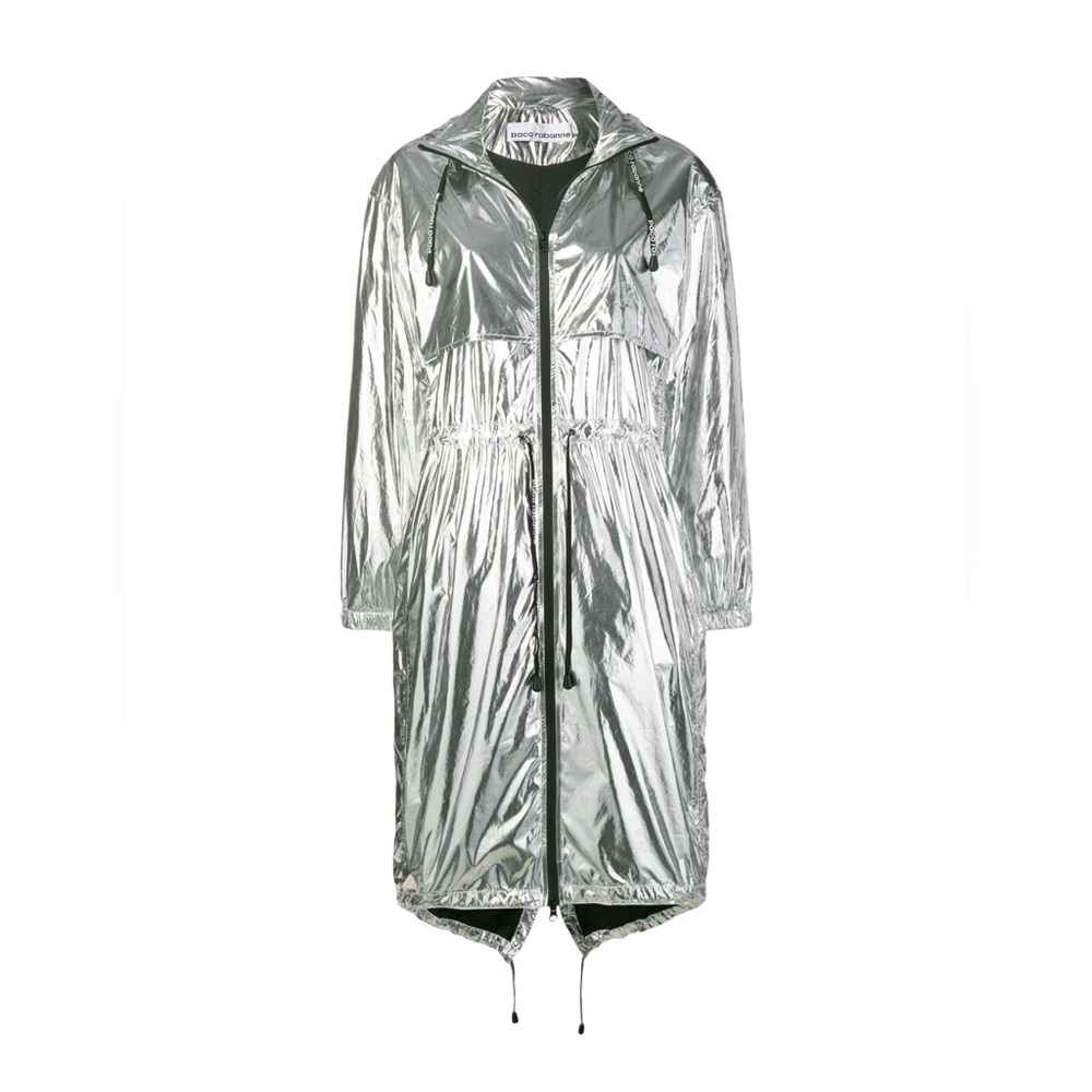 Paco Rabanne Drawsting Raincoat Jacket - Picture 7 of 10